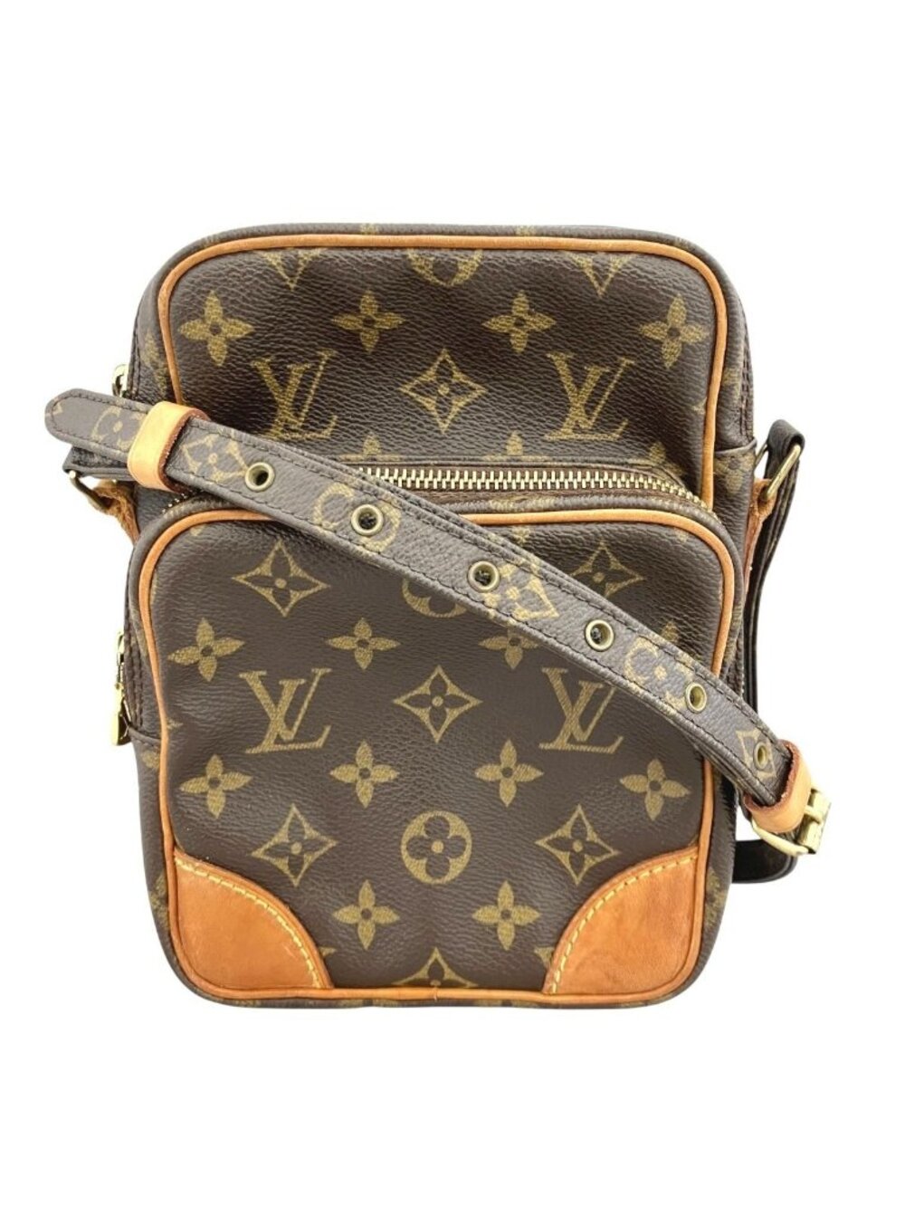 Louis Vuitton Amazon Monogram Shoulder Bag Canvas